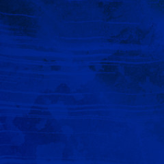 Grunge blue wall background or texture