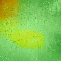 Green background with space for your message