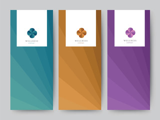 Branding Packaging abstract background, logo banner voucher, vector illustration