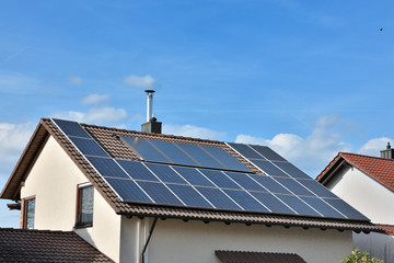 Private Nutzung der Sonnenenergie mit Solardach