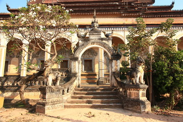 Fototapeta premium Wat Bo in Siem Reap, Cambodia