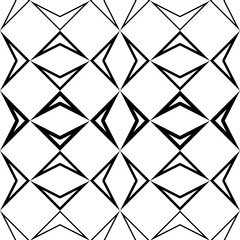 Fototapeta na wymiar Seamless vector geometric halftone pattern.