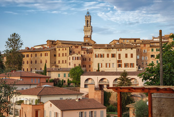 Roofs of Siena
