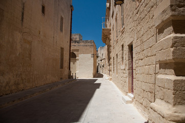 Mdina is an old city. Malta.