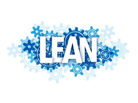 LEAN Concept with Cogs