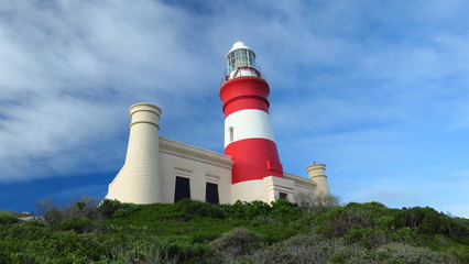 Fototapeta na wymiar Cape Agulhas Museum, Leuchtturm, Südafrika