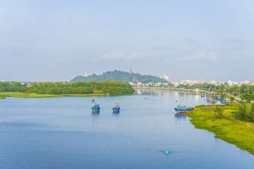 Beautiful city in the morning.