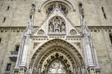 Fototapeta na wymiar Croatia - Portal of the Zagreb Cathedral