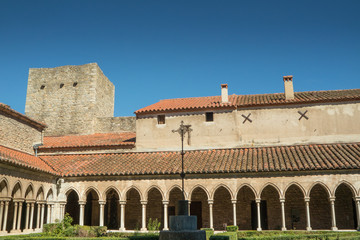Obraz premium Saint Mary Abbey in Arles sur Tech, south of France