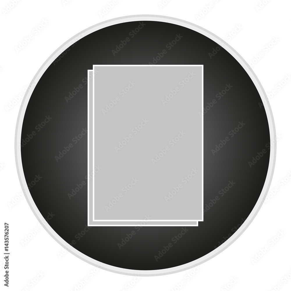 Poster vector image copy button