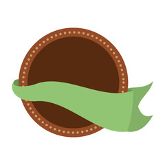 organic label emblem template image vector illustration eps 10