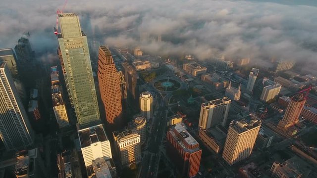 Aerial Pennsylvania Philadelphia September 2016 4K
