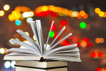 image of many books close-up