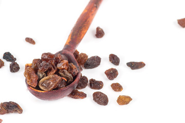dried raisins closeup