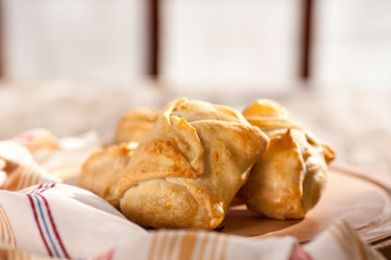 pies in peasant style