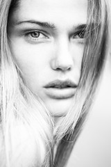 Beautiful woman skin tanned. Healthy beauty skin.