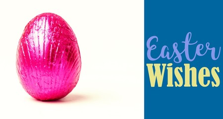 Composite image of easter greeting