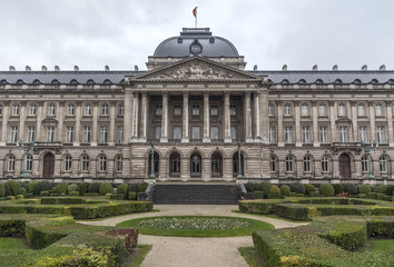 The royal palace of Brussels,Belgium