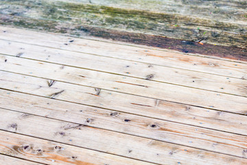 Naklejka premium Terrasse säubern