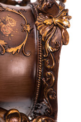 Vintage baroque ornament, retro pattern antique style acanthus,decorative design element filigree 