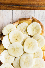 Banana Butter Bread , honey Toast banana