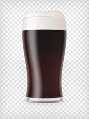 Realistic Mug with Beer