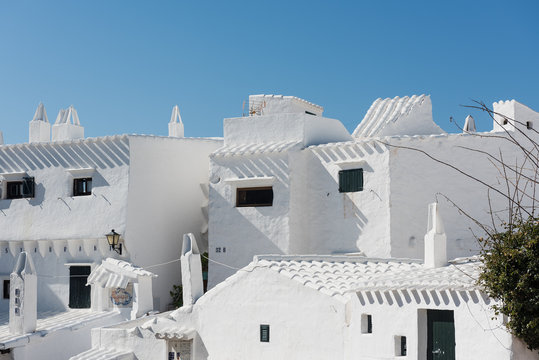 Fishing village in Menorca. Spain