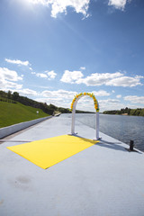 Wedding arches and tables