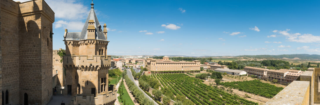 Palace of the Kings of Navarre of Olite. Spain