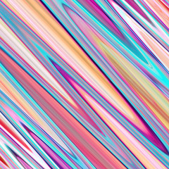 Colorful Metallic Wavy Ripple Shiny Luminescent Waves Multicolor Foil Diagonal Liquid Motion Background Design with Pink Purple Orange and Teal Colors Illustration for Graphic Element or Backdrop Use.