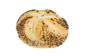 Poppy seeded Vienna roll