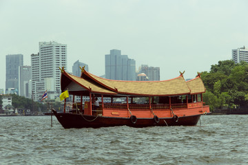 Fototapeta na wymiar Chao Phraya River, Bangkok, Thailand