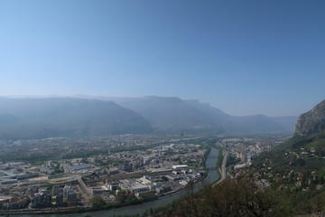 Grenoble depuis la Bastille