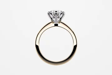 Fotobehang Diamond Ring © Maciej