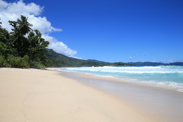 Strand Grande Anse Mahé Seychellen