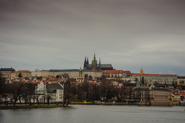 Czech Republic Prague on sunset