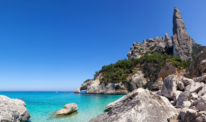 Cala Goloritze beach, Baunei, Sardinia, Italy