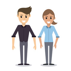 couple relationship together image vector illustration eps 10