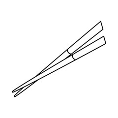 chopstick japanese cutlery icon