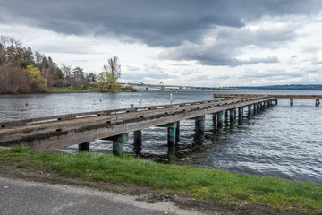 Pier On Lake Washington 5