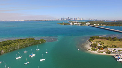 Fototapeta premium Miami Skyline