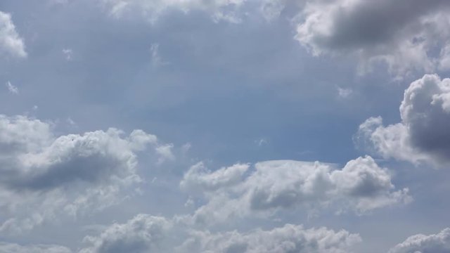 Cloud moving timelapse