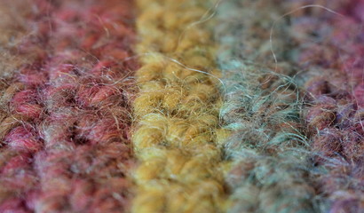 Knitted fabric, knitted