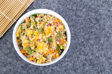 quinoa orange and cilantro salad