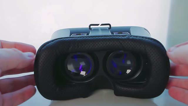 Front Side of Virtual Reality Glasses vr