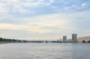 Volodarsky Bridge in St.Petersburg.