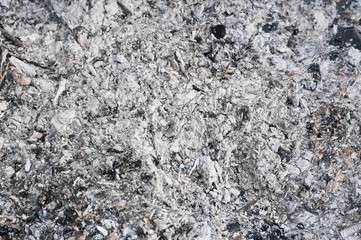 The ashes of an extinct fire, background, texture
