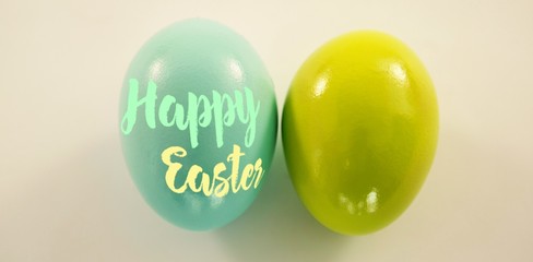 Composite image of happy easter logo