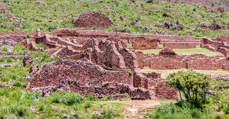 Pikillacta (Pikillaqta) is a ancient village of the Wari people - Peru, South America © vadim_petrakov