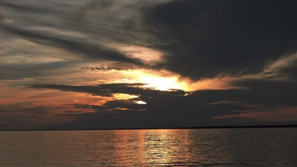 golden skies